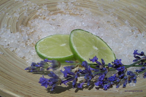 WellSpa Badesalz Lavendel Limette