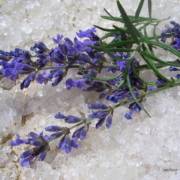 Salz Lavendel Wellness Beauty