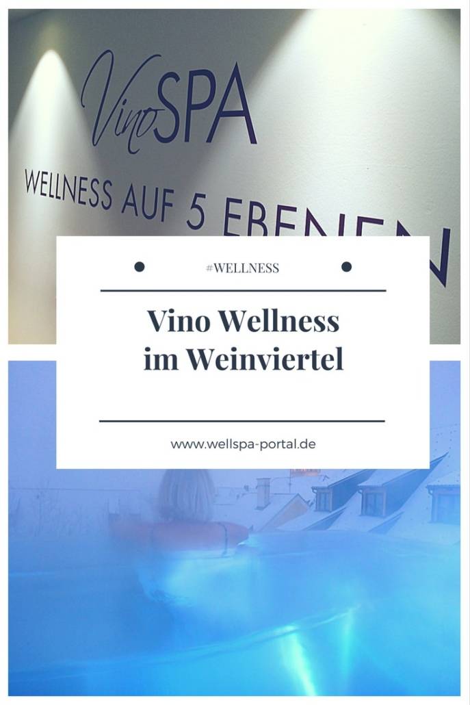 Vino Wellness im Weinviertel in Österreich. Kommt mit in ein wunderschönes Wellnesshotel mit einem grandiosen Überblick aus dem Infitypool. Outdoor Pool mit Blick über Retz und die alte Windmühle. Wellness und Spa der besonderen Art im Urlaub