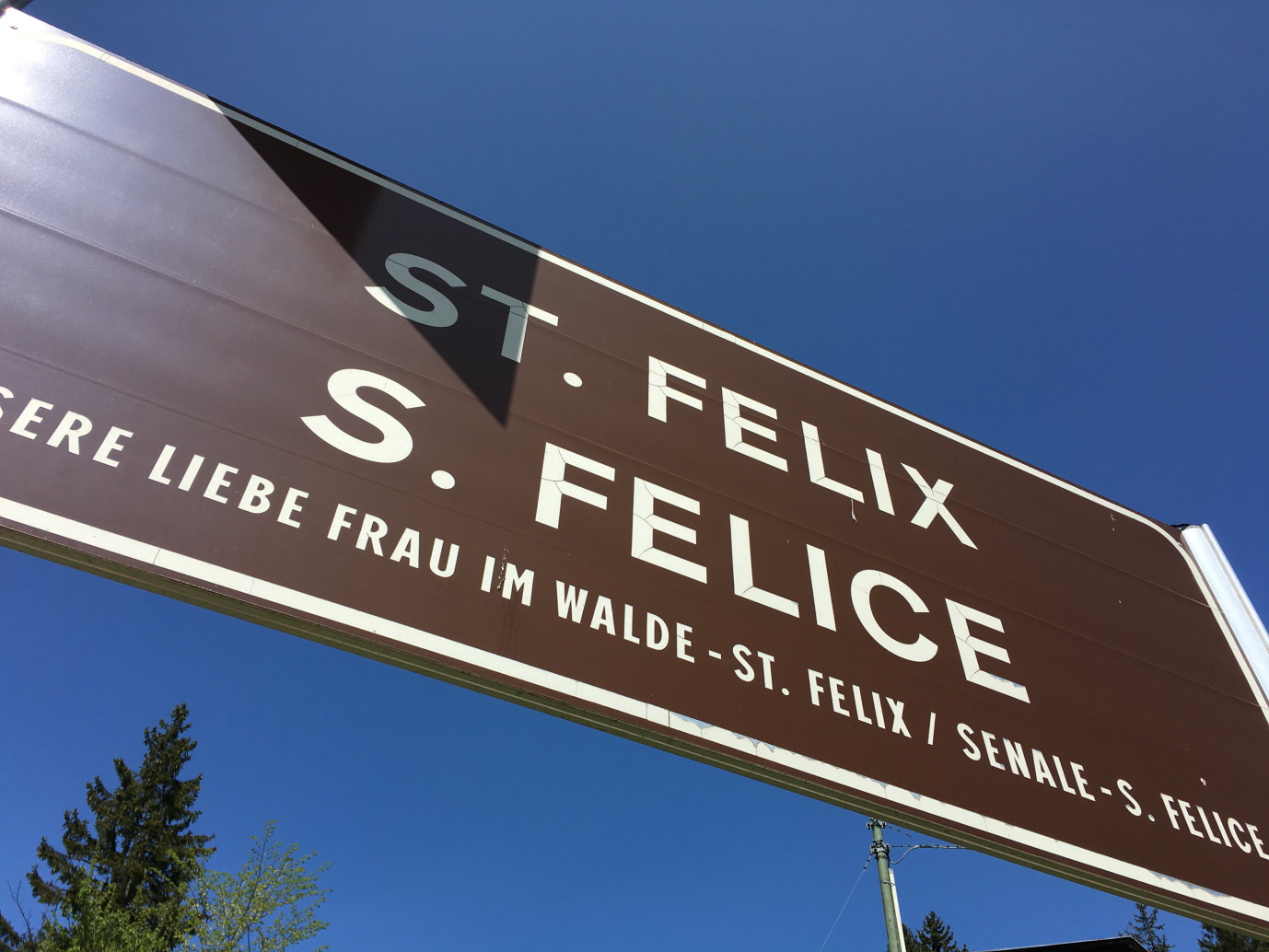 Südtirol Deutsch Nonsberg St. Felix 