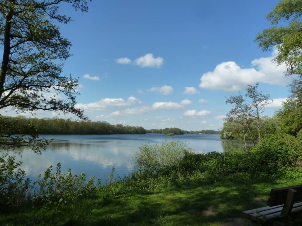 Seenliebe in Düsseldorf nennt sich Unterbacher See