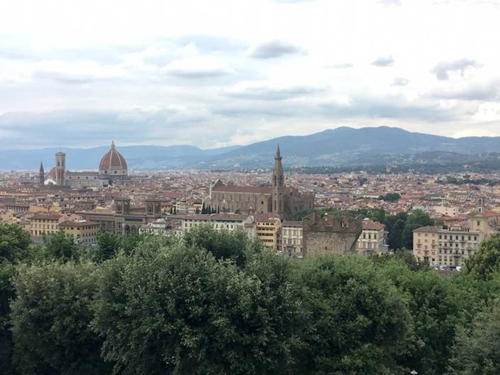 Reisetipps für Florenz. Ausblick auf Genuss im Toskana Urlaub. Genussreisetipps für eine entspannte Italien Reise