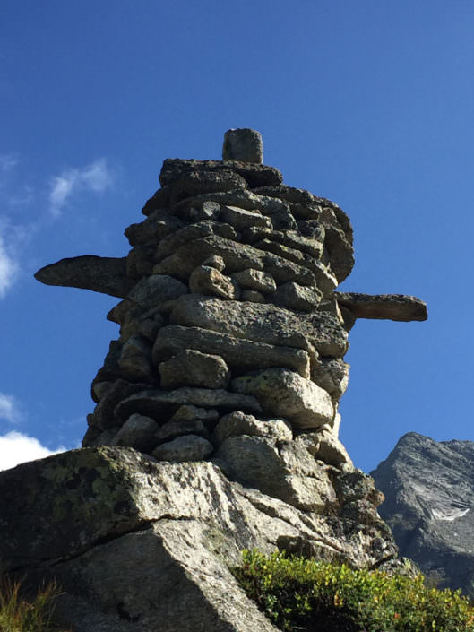 Stoamandl, gefunden beim Wandern in Tirol
