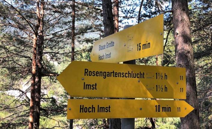 Ausflugsziele fürs Wochenende. #Genusswandern in der Rosengartenschlucht bei Imst, Tirol