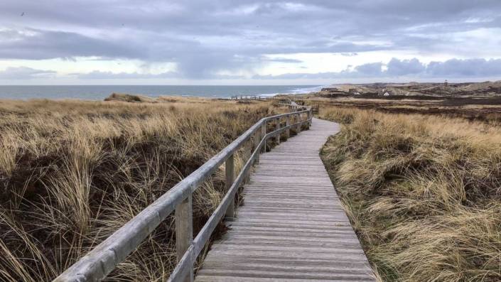 Sylt im Frühling mit Sonne, Strand, Meer und Sehenswürdigkeiten