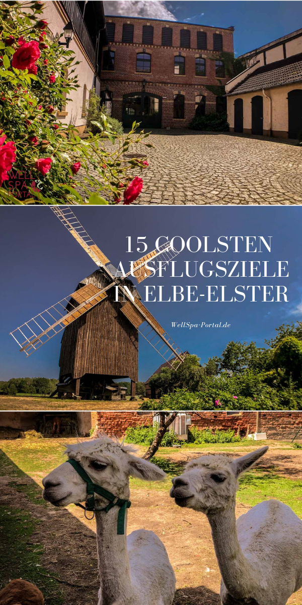 15 coolsten Ausflugsziele im Elbe Elster Land. Per E-Bike auf Fahrrad Tour durch die Region.