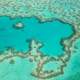 Blick auf das Great Barrier Reef vor der Ostküste Australiens