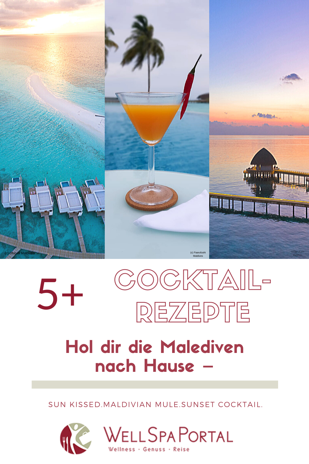 5 coolsten Cocktail Rezepte der Malediven - hol dir das Paradies auf einer virtuellen Reisen nach Hause