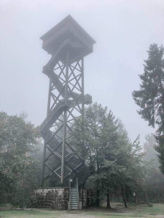 Oberpfalzturm, der höchste Punkt im Steinwald