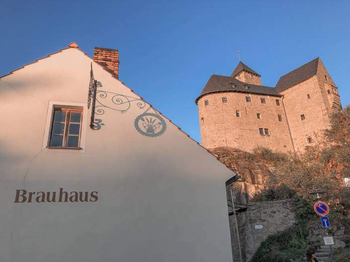 Zoigl Brauhaus unter der Burg Falkenstein