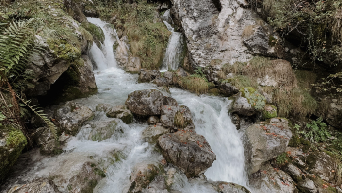 Parco Naturale Adamello Brenta e Cascata des Rio Bianco